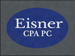 6' x 8' (68" x 95") ColorStar Impressions EISNER  Indoor Logo Mat