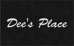 5' x 8' (58" x 95") ColorStar Impressions DEE'S PLACE  Indoor Logo Mat