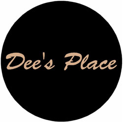 4' Round (45" inches) Digiprint HD Custom Shape DEE'S PLACE Indoor Logo Mat