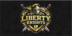 6' x 12' (68" x 143") Colorstar Impressions LIBERTY KNIGHTS Indoor Logo Mat