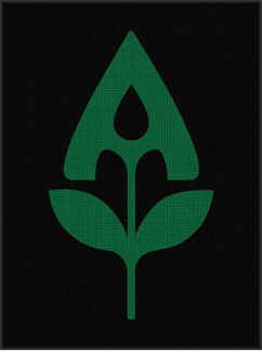 6' x 8' (70" x 96") Waterhog Impressions HD ATTENDANT  Indoor/Outdoor Logo Mat