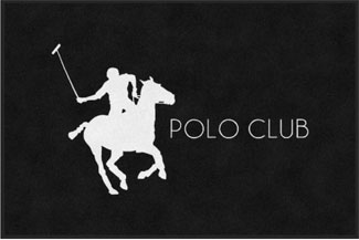 4' x 6' (45" x 69") Digiprint HD POLO CLUB  Indoor Logo Mat