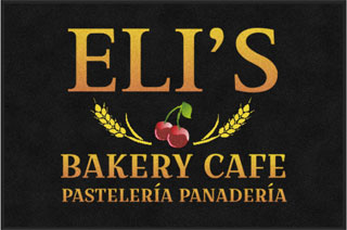 4' x 6' (45" x 69") Digiprint HD ELI'S BAKERY Indoor Logo Mat