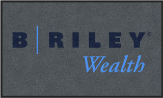 3' x 5' (35" x 58") ColorStar Impressions BRILEY WEALTH  Indoor Logo Mat