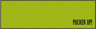 3' x 10' (35" x 119") Waterhog Impressions HD BYRD PUCKER UP! Indoor/Outdoor Logo Mat
