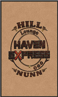 3' x 5' (35" x 59") Digiprint HD HILL NUNN  Indoor Logo Mat