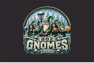 4' x 6' (45" x 69") Floor Impressions GNOMES  Rubber Logo Mat