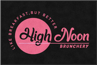 4' x 6' (45" x 69") Digiprint HD HIGH NOON Indoor Logo Mat