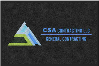 2' x 3' ( 24" x 35" ) ColorStar Impressions CSA CONTRACTING Indoor Logo Mat