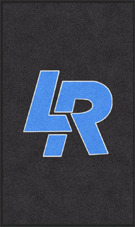 3' x 5' (35" x 58") ColorStar Impressions LOGAN Indoor Logo Mat