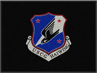 3' x 4' (35" x 45") Waterhog Impressions HD HAIWING  Indoor-Outdoor Logo Mat