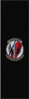 3' x 10' (35" x 119") Waterhog Impressions HD BLACKJACK  Indoor/Outdoor Logo Mat