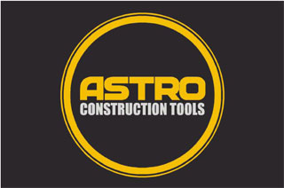 4' x 6' (45" x 69") Floor Impressions ASTRO CONSTRUCTION TOOLS  Rubber Logo Mat