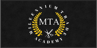 3' x 6' (35" x 69") Colorstar Impressions MTA Indoor Logo Mat