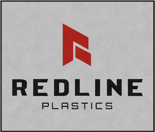 6' x 7'(69" x 82") ColorStar Impressions REDLINE PLASTICS  Indoor Logo Mat