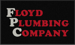 3' x 5' (35" x 59") Waterhog Impressions HD FLOYD CO  Indoor/Outdoor Logo Mat