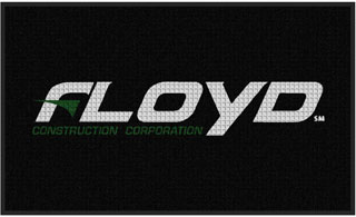 3' x 5' (35" x 59") Waterhog Impressions HD FLOYD CO  Indoor/Outdoor Logo Mat