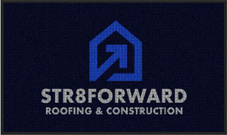 3' x 5' (35" x 59") Waterhog Impressions HD STR8FORWARD  Indoor/Outdoor Logo Mat