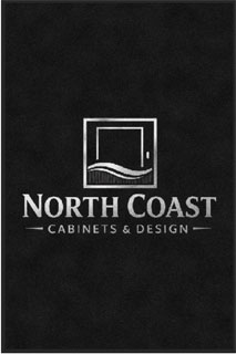 4' x 6' (45" x 69") Digiprint HD NORTH COAST Indoor Logo Mat