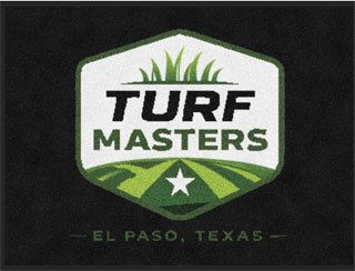 3' x 4' (35" x 47") Colorstar Impressions TURF MASTERS  Indoor Logo Mat