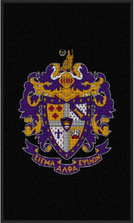 3' x 5' (35" x 59") Waterhog Impressions HD SAE CREST Indoor/Outdoor Logo Mat