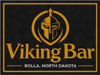 6' x 8' (68" x 95") Digiprint HD VIKING BAR   Indoor Logo Mat