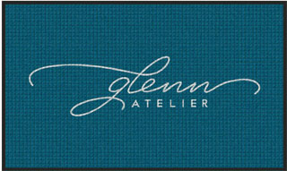 3' x 5' (35" x 59") Waterhog Impressions HD GLENN ATELIER  Indoor/Outdoor Logo Mat