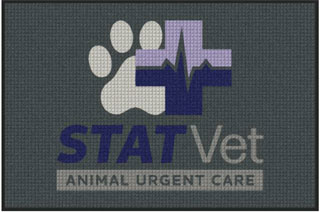 4' x 6' (45" x 69") Waterhog Impressions HD STATVET Indoor /Outdoor Logo Mat