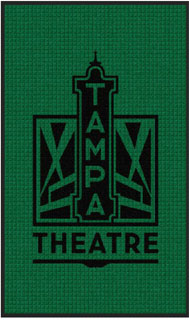 3' x 5' (35" x 59") Waterhog Impressions HD TAMPA THEATRE  Indoor/Outdoor Logo Mat