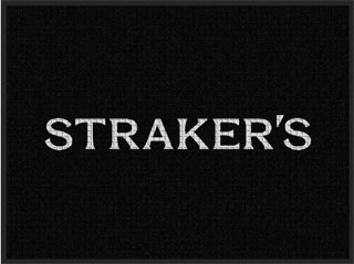 3' x 4' (35" x 45") Waterhog Impressions HD STRAKERS  Indoor-Outdoor Logo Mat