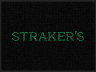 3' x 4' (35" x 45") Waterhog Impressions HD STRAKERS  Indoor-Outdoor Logo Mat