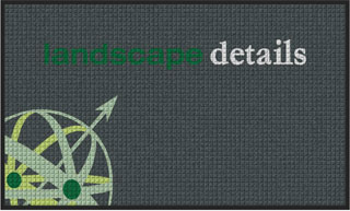 3' x 5' (35" x 59") Waterhog Impressions HD LANDSCAPE DETAILS  Indoor/Outdoor Logo Mat
