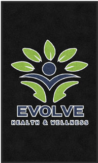 3' x 5' (35" x 59") Digiprint HD EVOLVE Indoor Logo Mat