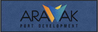 2' x 6' (24" x 69") Digiprint HD ARAWAK Indoor Logo Mat