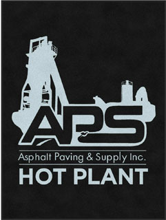 6' x 8' (68" x 95") Digiprint HD APS HOT PLANT  Indoor Logo Mat