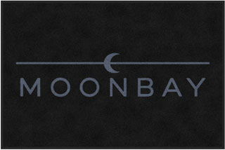 4' x 6' (45" x 69") Digiprint HD MOONBAY Indoor Logo Mat