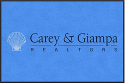 4' x 6' (45" x 69") ColorStar Impressions CARNEY & GIAMPA Indoor Logo Mat