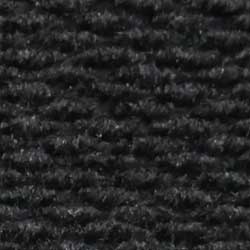 4' x 4' (47" x 47") Berber Impressions HD Solid Color G5 Black  Indoor-Outdoor Logo Mat