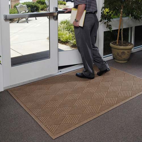 Waterhog Fashion Diamond Indoor Outdoor Entrance Mat 35x46 Inches